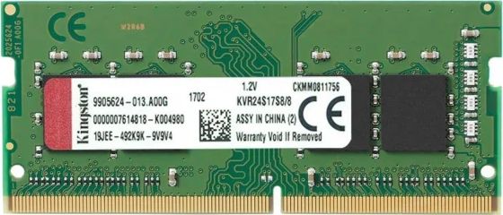 KINGSTON 16GB 2666MHz DDR4 Non-ECC CL19 operatīvā atmiņa