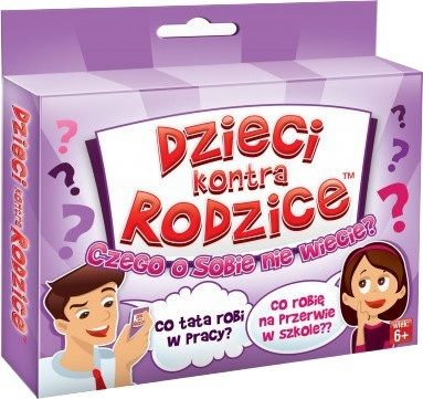 Kangur Dzieci kontra rodzice. Czego o sobie nie wiecie? KANG0044 galda spēle