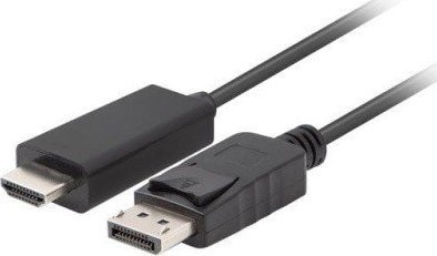 Lanberg DisplayPort to HDMI Cable CA-DPHD-11CC-0018-BK 1.8 m kabelis video, audio