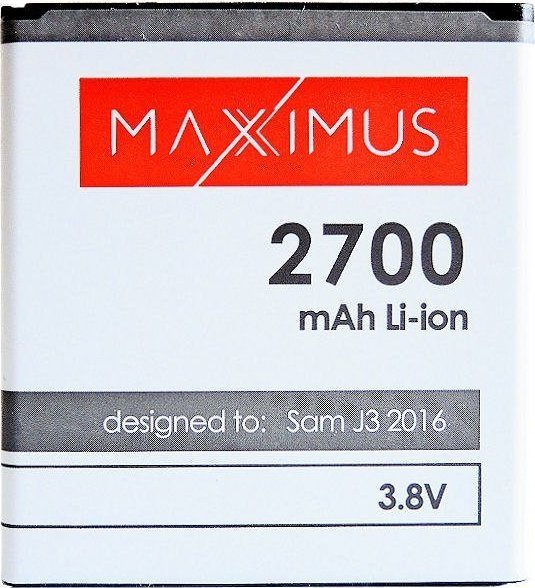 Maxximus BAT MAXXIMUS SAM J3 2016 2700mAh EB-BG530BBC akumulators, baterija mobilajam telefonam