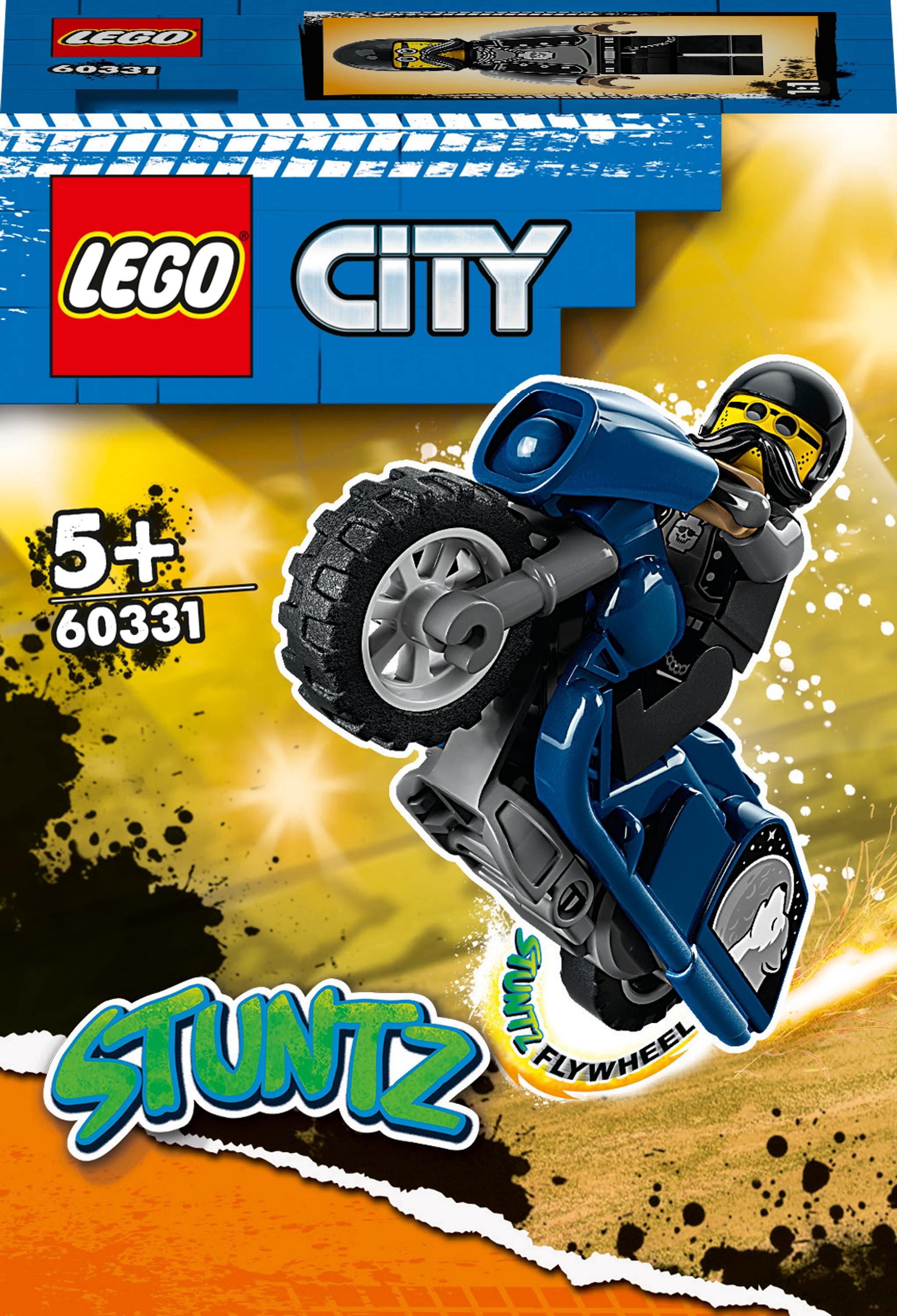 LEGO City Turystyczny motocykl kaskaderski (60331) 60331 (5702017161938) LEGO konstruktors