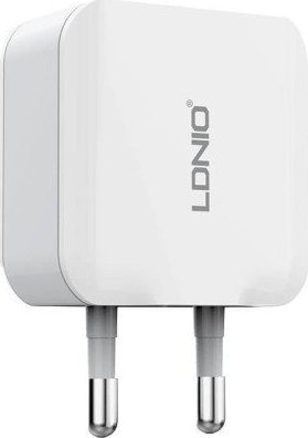 Wall charger  LDNIO A2201 2USB +  Lightning cable iekārtas lādētājs