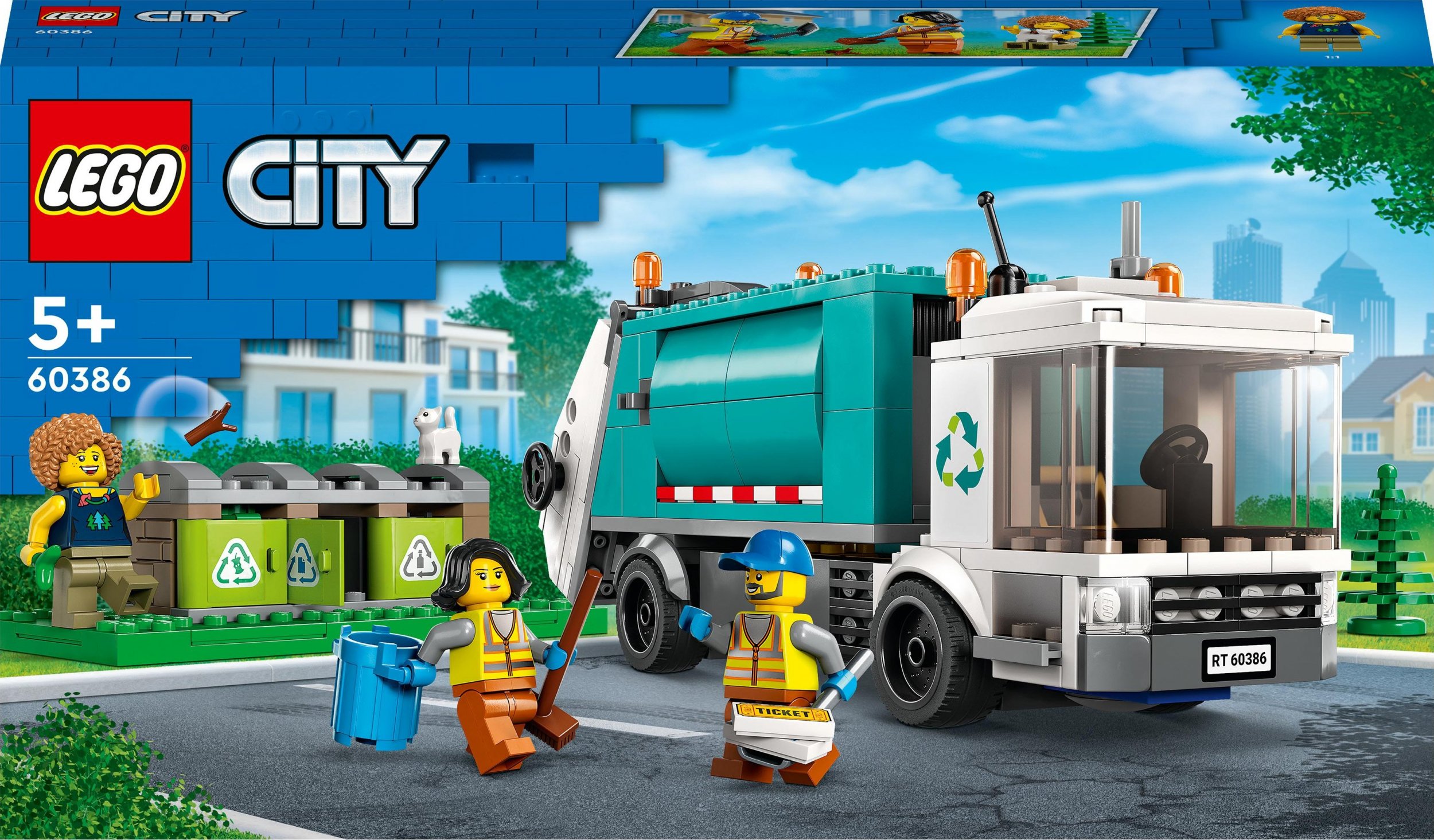 LEGO City Ciezarowka recyklingowa (60386) LEGO konstruktors