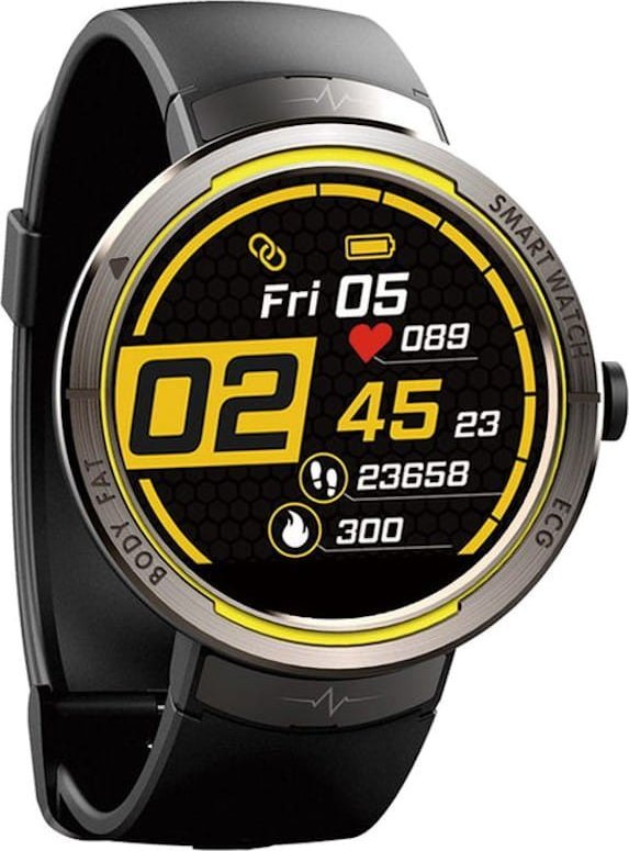 Smartwatch KU5 1.22 inches 180 mAh black Viedais pulkstenis, smartwatch