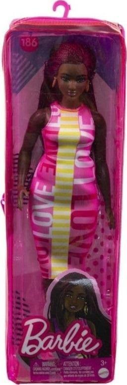 Mattel Lalka Barbie Fashionistas Sukienka Love HBV18 MATTEL FBR37 HBV18 (194735002108) Kleitas sievietēm