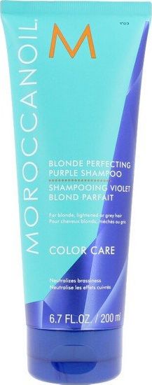 Moroccanoil Szampon Blonde Perfecting 200 ml 125960 (7290113140035) Matu šampūns