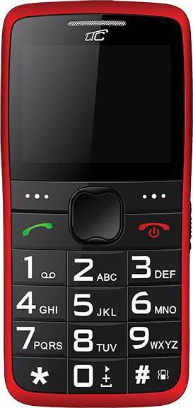 Telefon komorkowy Maxcom MOB20 Czerwono-czarny Mobilais Telefons