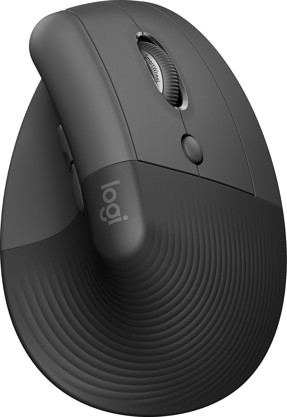 Logitech Wireless Mouse Lift Ergonomic black Datora pele