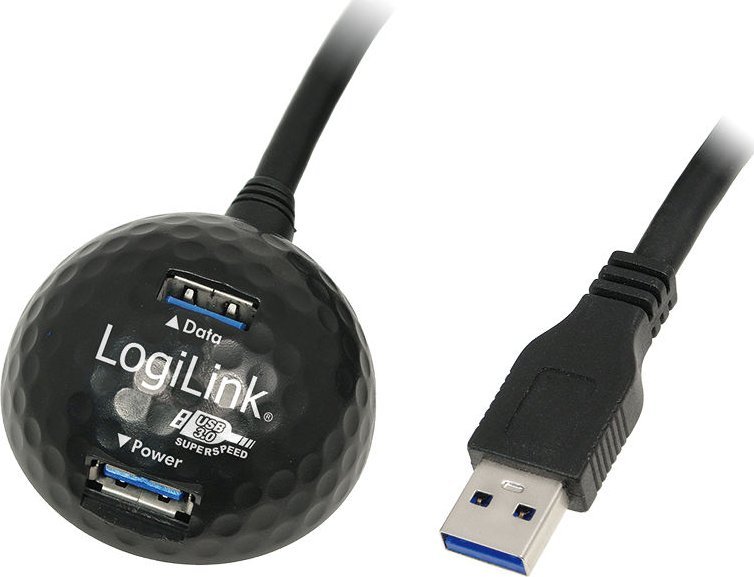 LOGILINK - Extension Cable USB 3.0 with Docking Station kabatas lukturis