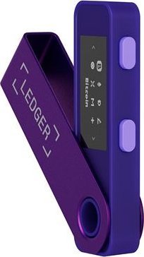 Ledger Nano S Plus Amethyst Purple cryptocurrency hardware wallet USB Flash atmiņa