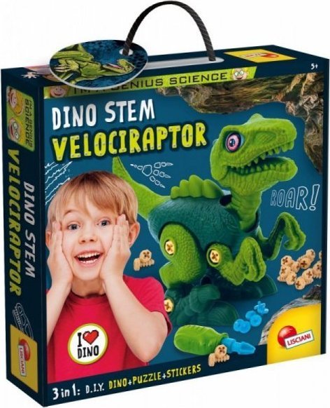 Science kit Im A Genius Dino Steam - Velociraptor