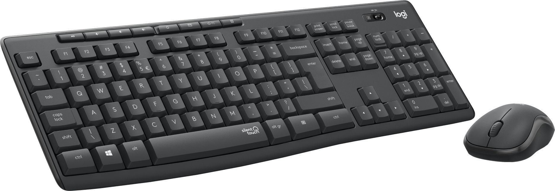 Logitech MK295 Silent Wireless Combo Graphite 920-00980 klaviatūra