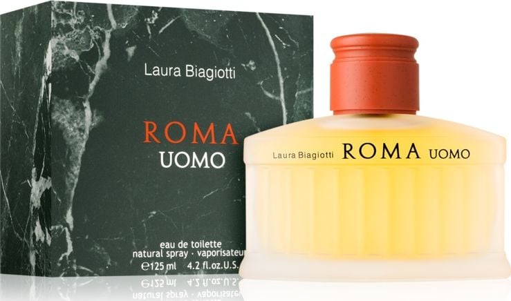 Laura Biagiotti Roma Uomo EDT 200 ml 117804 (8058045429890) Vīriešu Smaržas