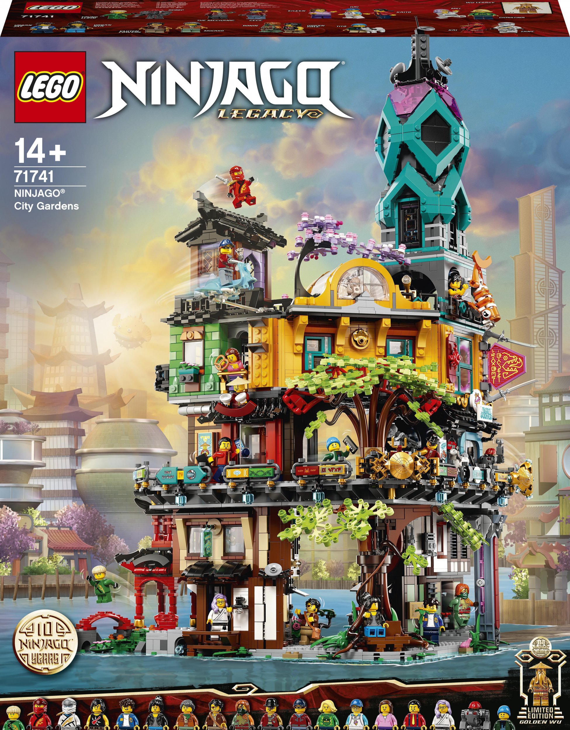 LEGO Ninjago The Gardens of Ninjago City - 71741 LEGO konstruktors