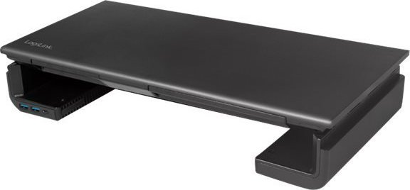 LogiLink Monitorerhohung,420-520mm, ergo.,2xUSB 3.0, 1xUSB-C TV stiprinājums