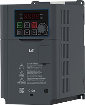 LSiS Przemiennik czestotliwosci LSIS serii G100 11kW 3x400V AC EMC C3 klawiatura LED LV0110G100-4EOFN LV0110G100-4EOFN (8809772465725) auto akumulatoru lādētājs