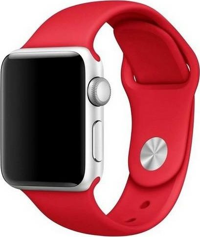 Mercury pasek Silicon Apple Watch 42|44| 45 mm czerwony|red