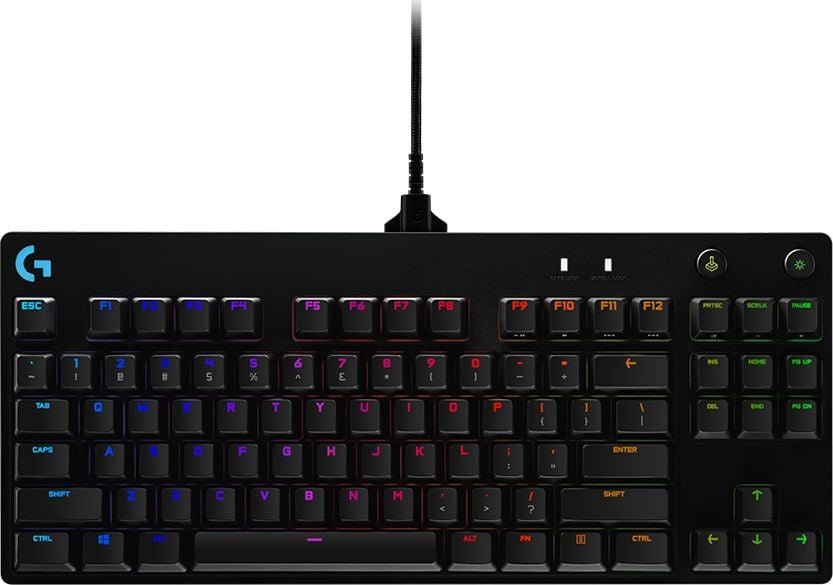 LOGITECH G PRO MECHANICAL GAMING (QWERTZ - vācu izkārtojums) klaviatūra