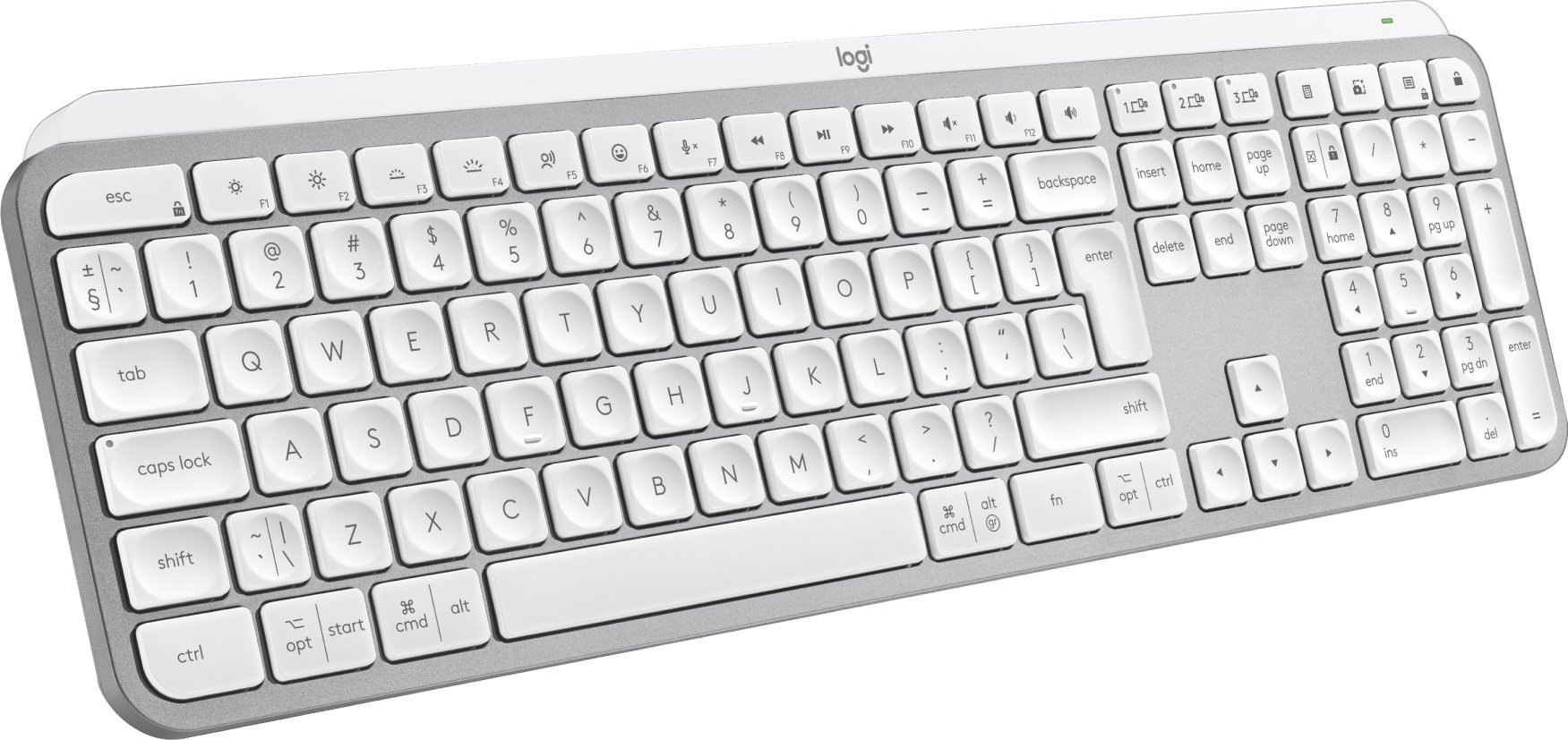 Logitech MX Keys S Grey US (920-011588) klaviatūra