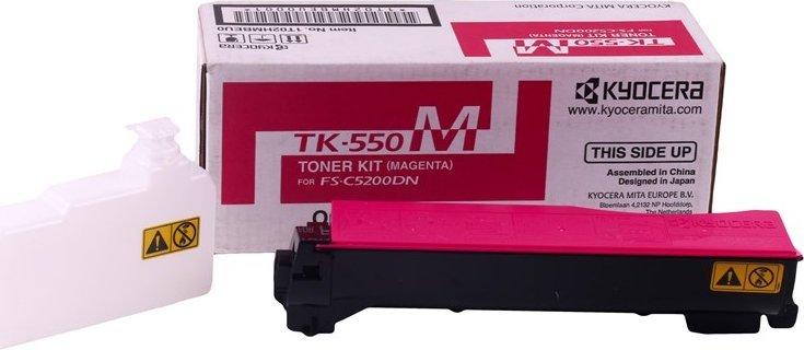 Toner Kyocera TK-550-M | 6000 pages | Magenta | FS-C5200DN toneris