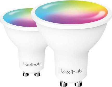 Laxihub LAGU10S Wifi Bluetooth TUYA Smart LED Bulb (2-pack) apgaismes ķermenis