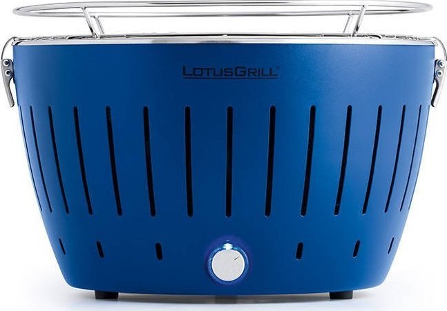 LotusGrill Grill ogrodowy Weglowy Standard 32 cm x 32 cm niebieski G-TB-34P (4260023010875) Dārza grili