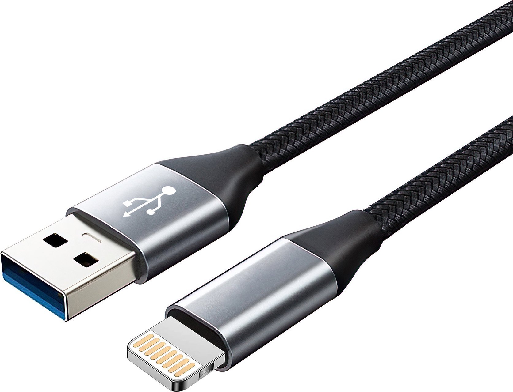 Kabel USB Montis USB-A - Lightning 2 m Czarny (MT047) MT047 (5901811404566) USB kabelis