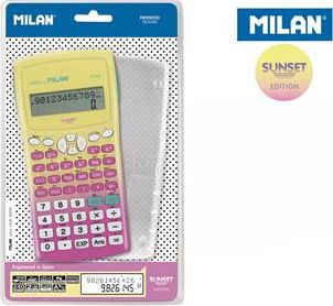 Kalkulator Milan Kalkulator naukowy M240 Sunset zolto rozowy MILAN 381814 (8411574086321) kalkulators
