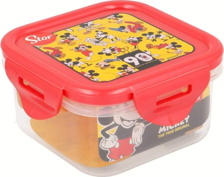 Mickey Mouse Mickey Mouse - Lunchbox / hermetyczne pudelko sniadaniowe 290ml BT-08776 (8412497087761) Pārtikas uzglabāšanas piederumi