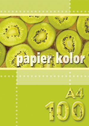 Kreska Papier ksero A4 80g zolty 100 arkuszy KRES0305 (5905824801176) papīrs