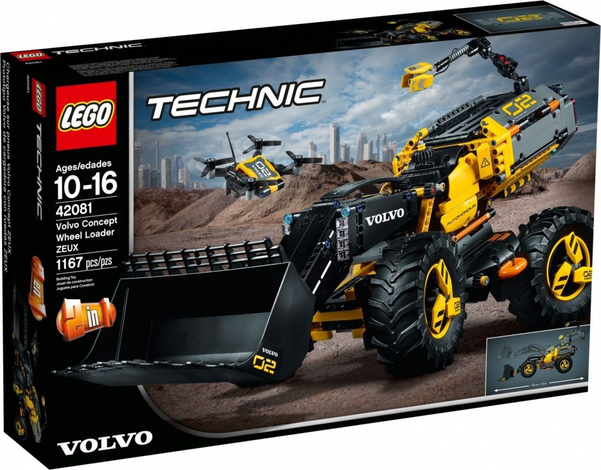 LEGO Technic Volvo ladowarka kolowa Zeux (42081) GXP-647426 (5702016116953) LEGO konstruktors