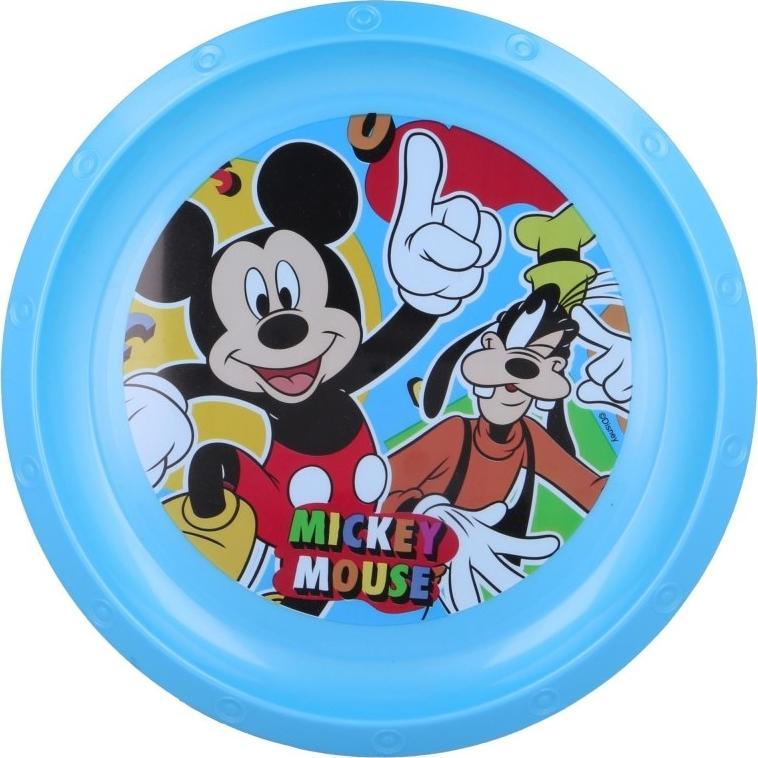 Mickey Mouse Mickey Mouse - Talerzyk deserowy (niebieski) 50112 (8412497501120) piederumi bērnu barošanai