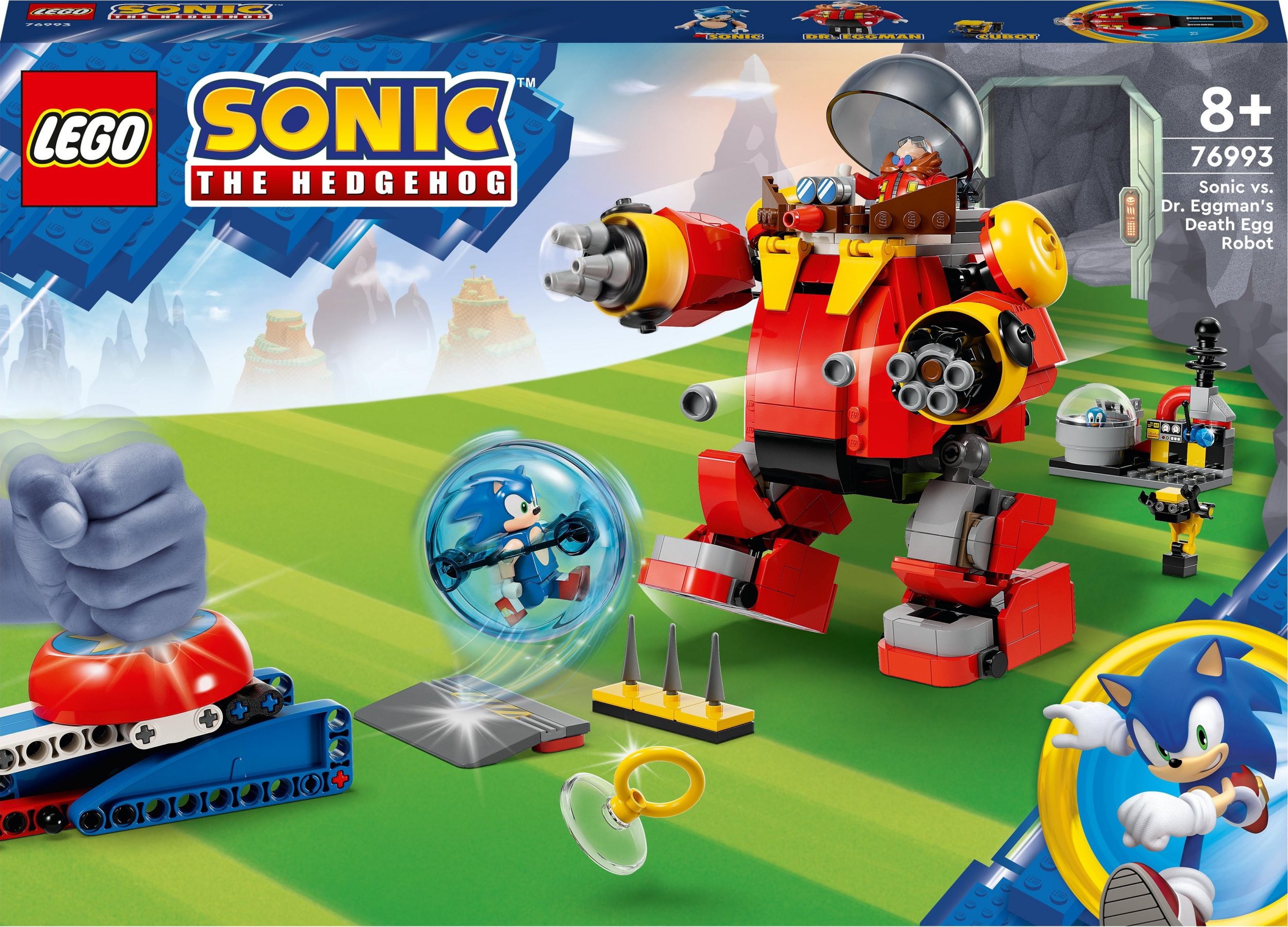 LEGO Sonic Dr. Eggmans Death Egg Robot 76993 (76993) 5702017419510 LEGO konstruktors