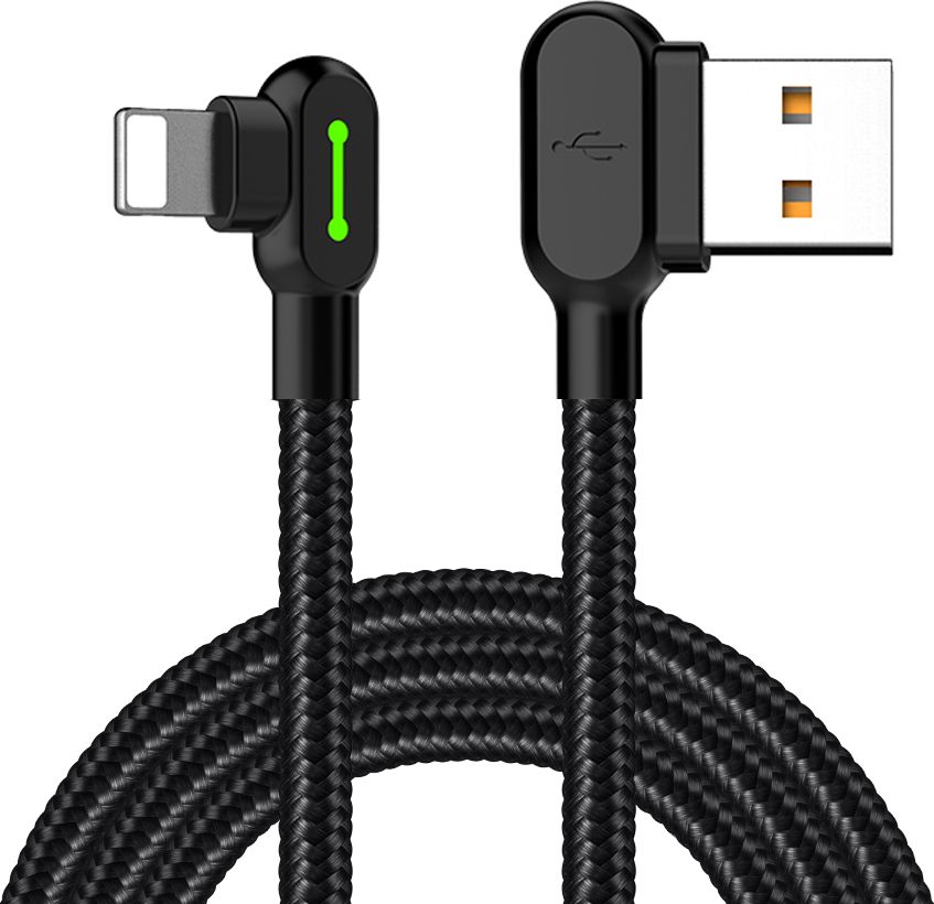 Kabel USB Mcdodo USB-A - Lightning 1.8 m Czarny (MDD43) MDD43 (6921002646734) USB kabelis