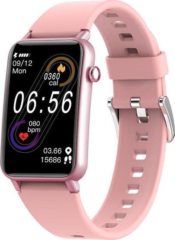 Smartwatch U3 pink Viedais pulkstenis, smartwatch