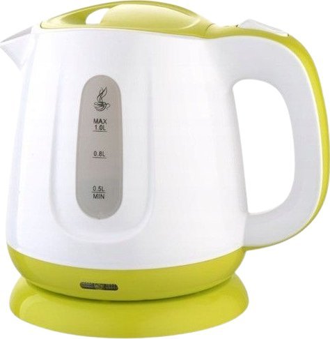 Feel-Maestro MR013 green electric kettle 1 L Green, White 1100 W Elektriskā Tējkanna