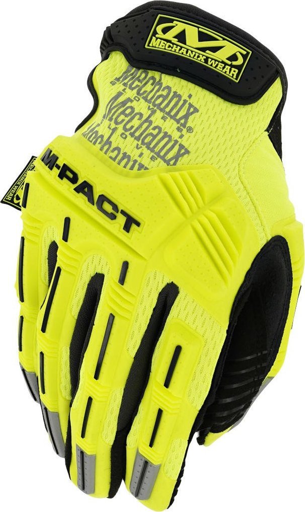 Mechanix Wear REKAWICE MECHANIX HI-VIZ M-PACT Registered  YELLOW SMP-91-012 (0781513614372) cimdi