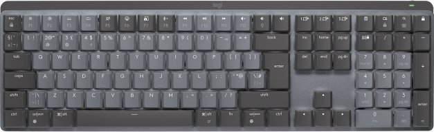 LOGITECH MX Mechanical Bluetooth Illuminated Keyboard - GRAPHITE - US INT'L - LINEAR klaviatūra