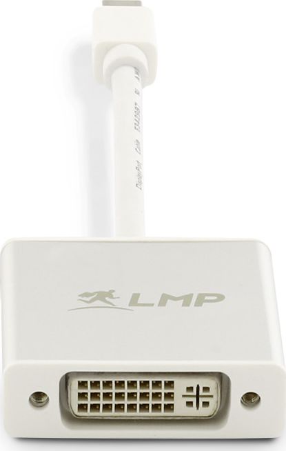 Adapter AV LMP DisplayPort Mini - DVI-I bialy (LMP-MDPDVI) LMP-MDPDVI (7640113430146)