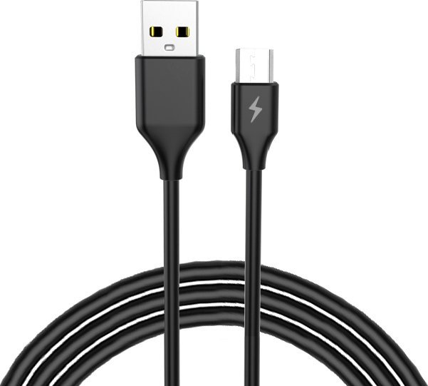 Kabel USB Libox USB-A - microUSB 1 m Czarny (LB0067M) LB0067M (5901811404306) USB kabelis