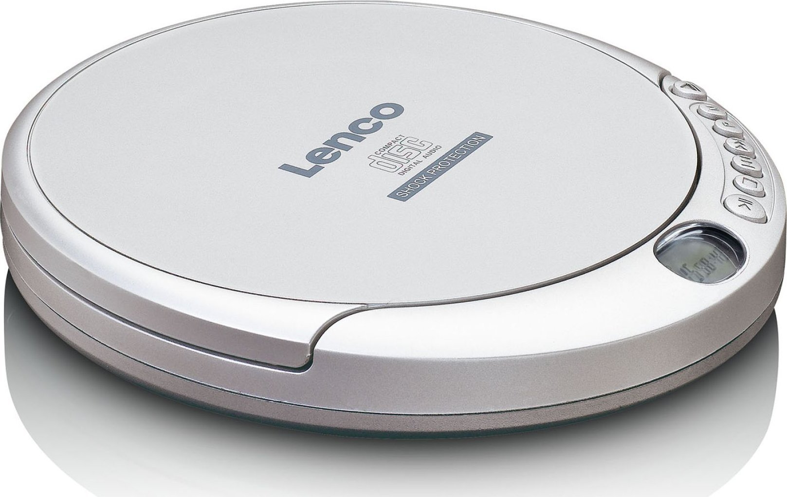 Lenco CD-201 silver radio, radiopulksteņi