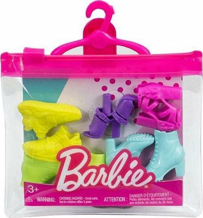 Mattel Akcesoria dla lalek Mattel Barbie Shoes Pack S2415454 (0194735002139) bērnu rotaļlieta