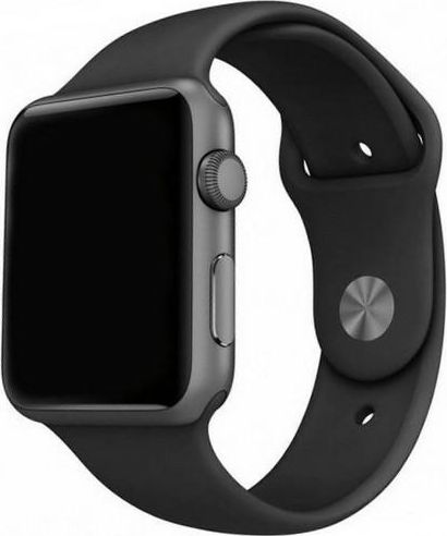 Mercury pasek Silicon Apple Watch 42|44| 45 mm czarny|black