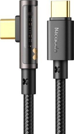 Kabel USB Mcdodo USB-C - USB-C 1.2 m Czarny (MDD96) MDD96 (6921002634007) USB kabelis