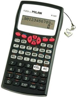 Kalkulator Milan Kalkulator naukowy 240 funkcji czerwony WIKR-931293 (8411574040194) kalkulators