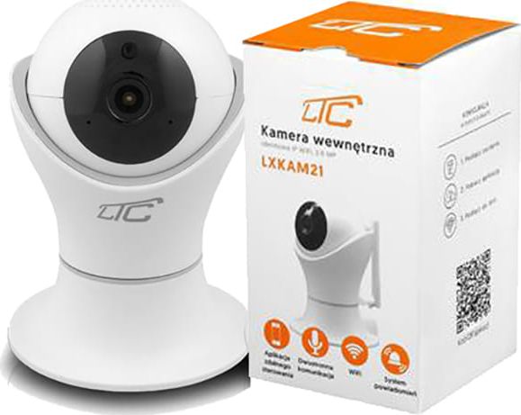 Kamera IP LTC Kamera wewnetrzna obrotowa IP LTC, WiFi, 2.0MP. LXKAM21 (5902270759112) novērošanas kamera