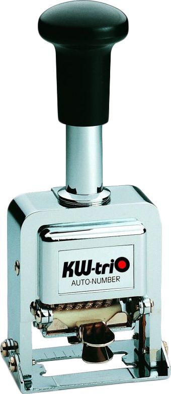 KW-TRIO NUMERATOR KW-TRIO 2060 6-CYFROWY KW-206 (4714218030051) biroja tehnikas aksesuāri