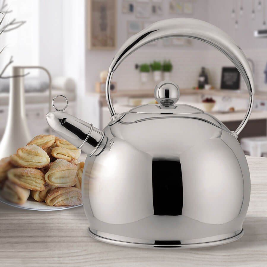 Non-electric kettle Maestro MR-1330 Silver 3.0 L Elektriskā Tējkanna