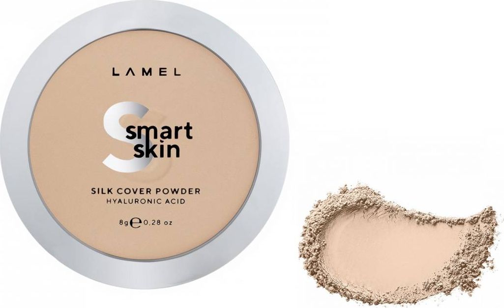 Lamel Smart Skin Puder kompaktowy do twarzy Silk Cover nr 403 8g 929129