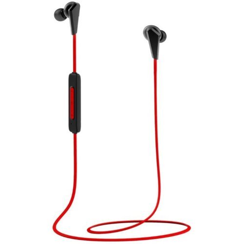 Sluchawki Lenovo HE01 (bezprzewodowe,  Bluetooth, douszne, czerwone) austiņas